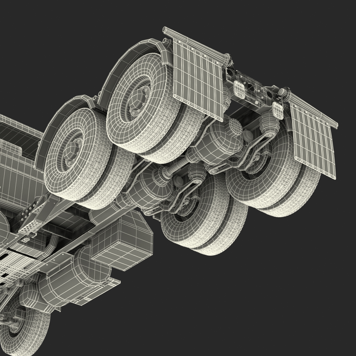 Truck Generic 2 Rigged 3D