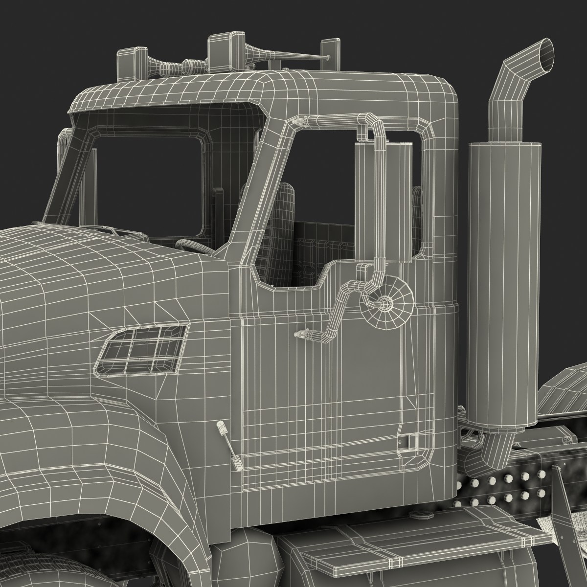 Truck Generic 2 Rigged 3D