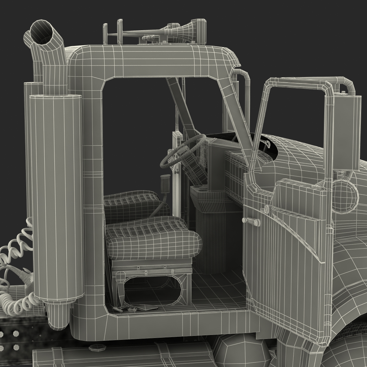 Truck Generic 2 Rigged 3D