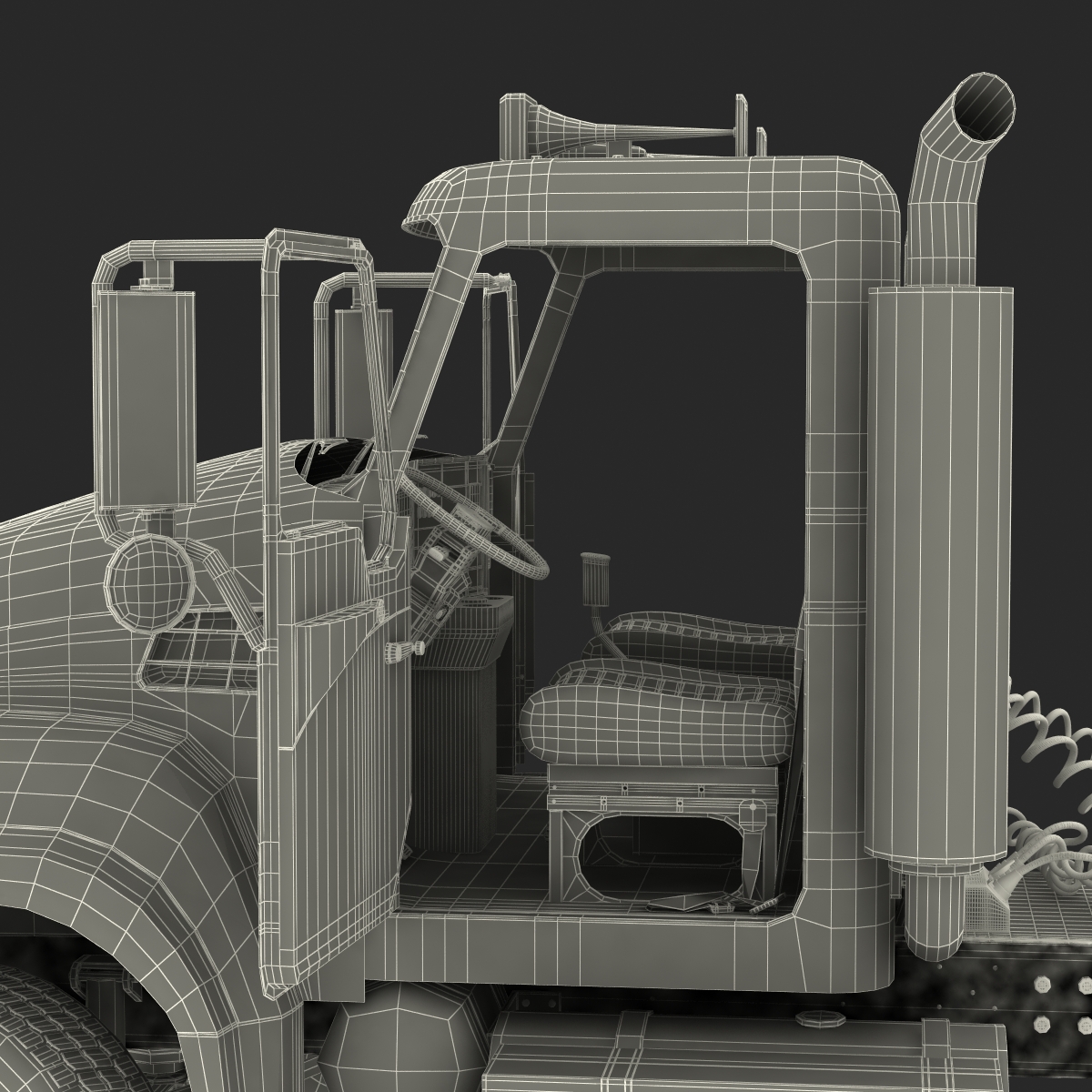 Truck Generic 2 Rigged 3D