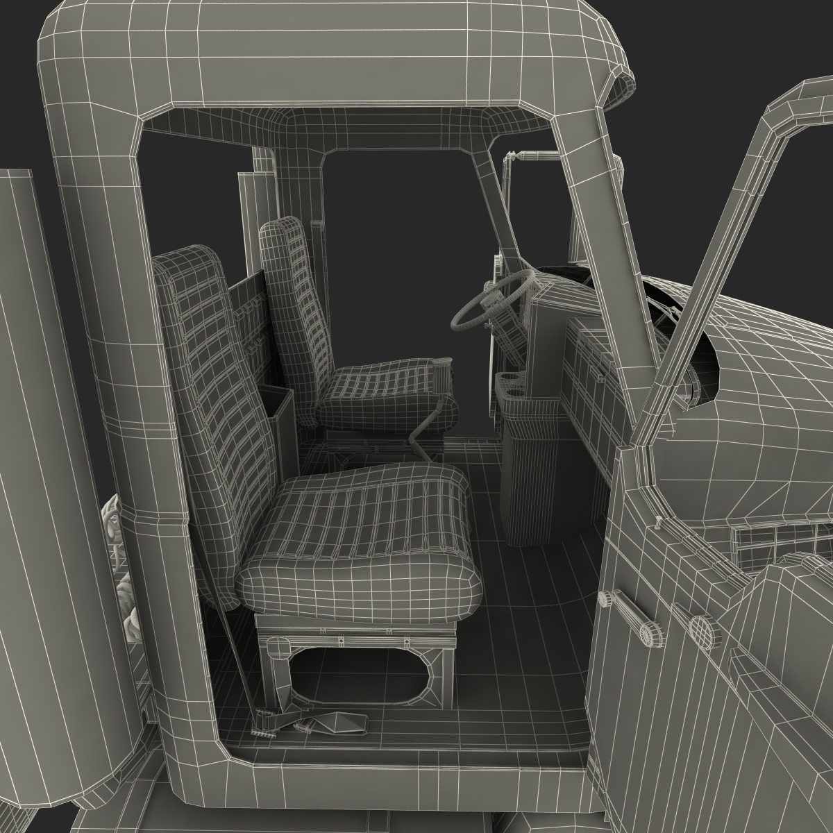 Truck Generic 2 Rigged 3D