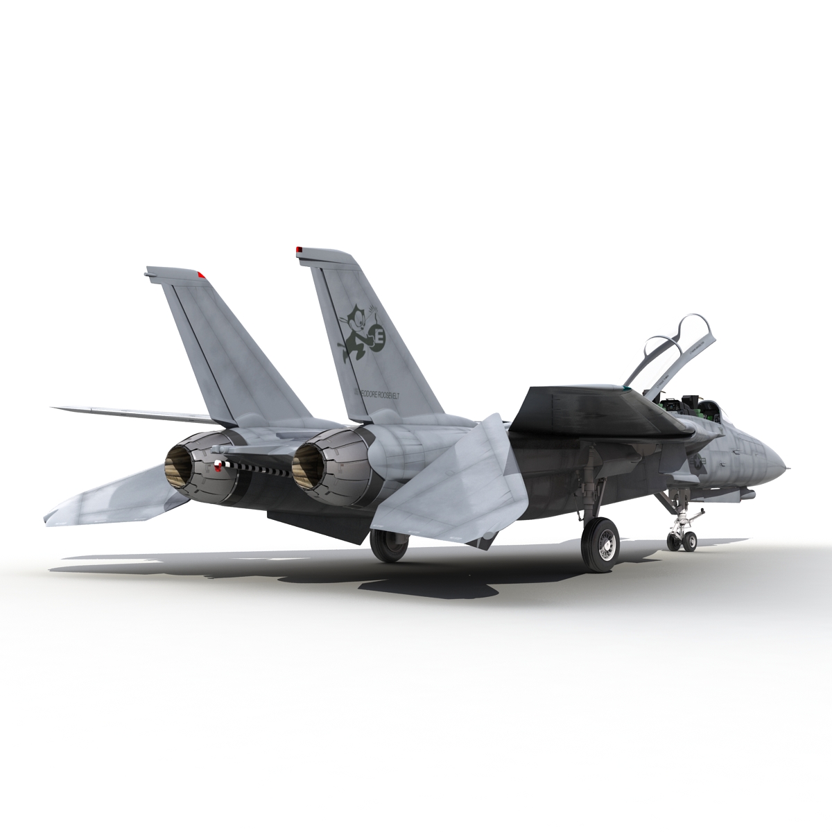 3D model F 14 Tomcat US Combat Aircraft