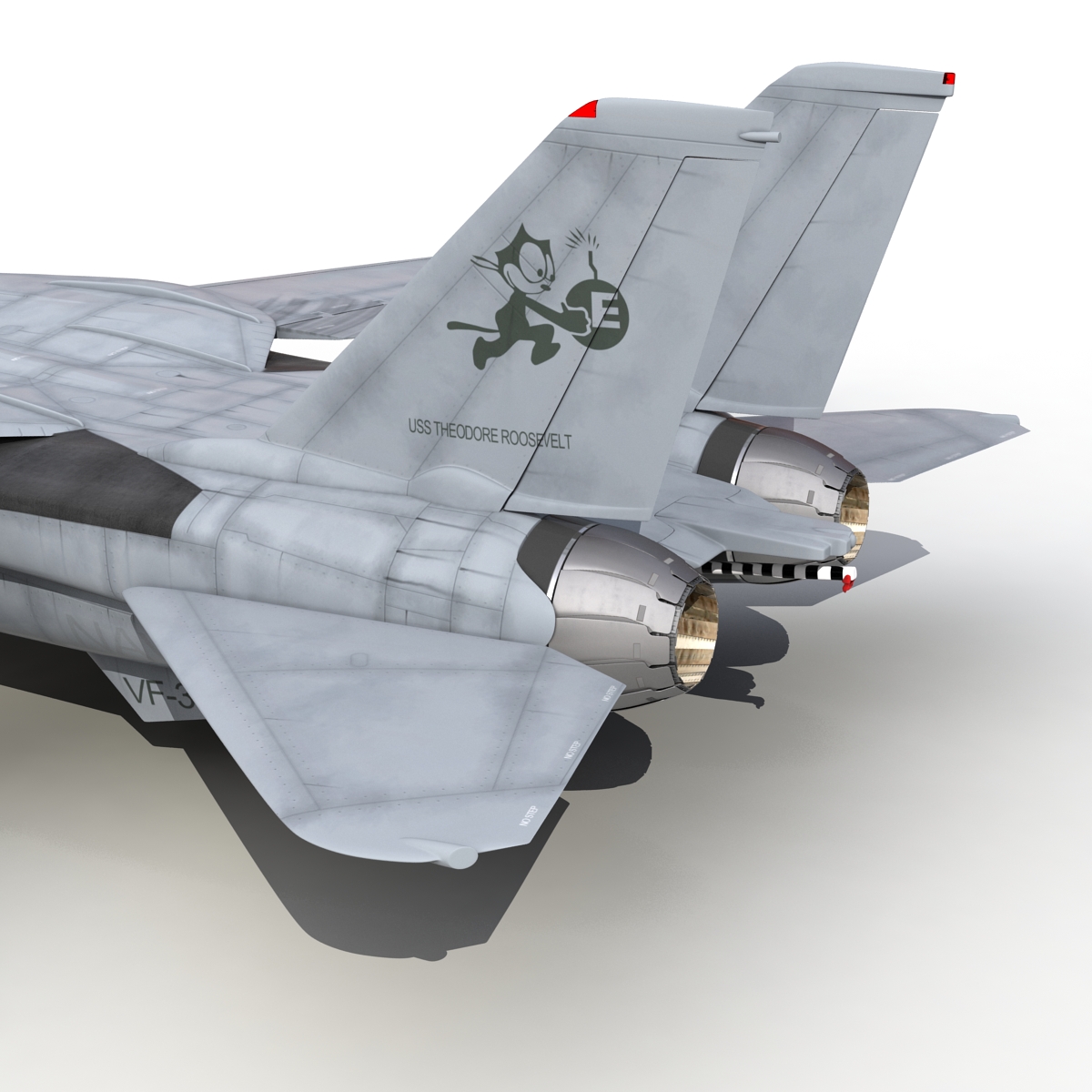 3D model F 14 Tomcat US Combat Aircraft