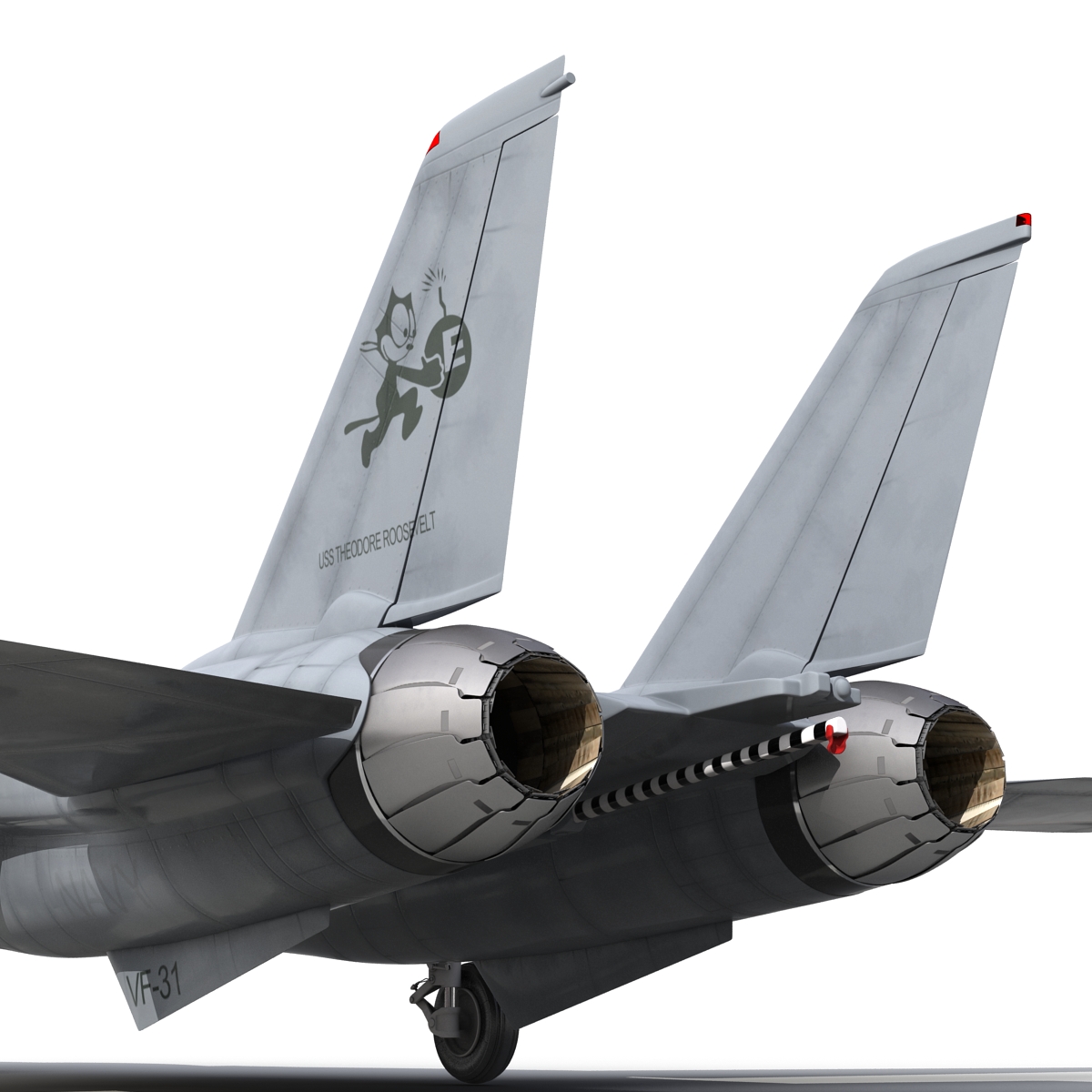 3D model F 14 Tomcat US Combat Aircraft