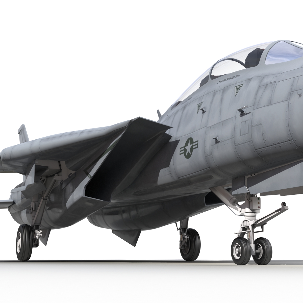 3D model F 14 Tomcat US Combat Aircraft