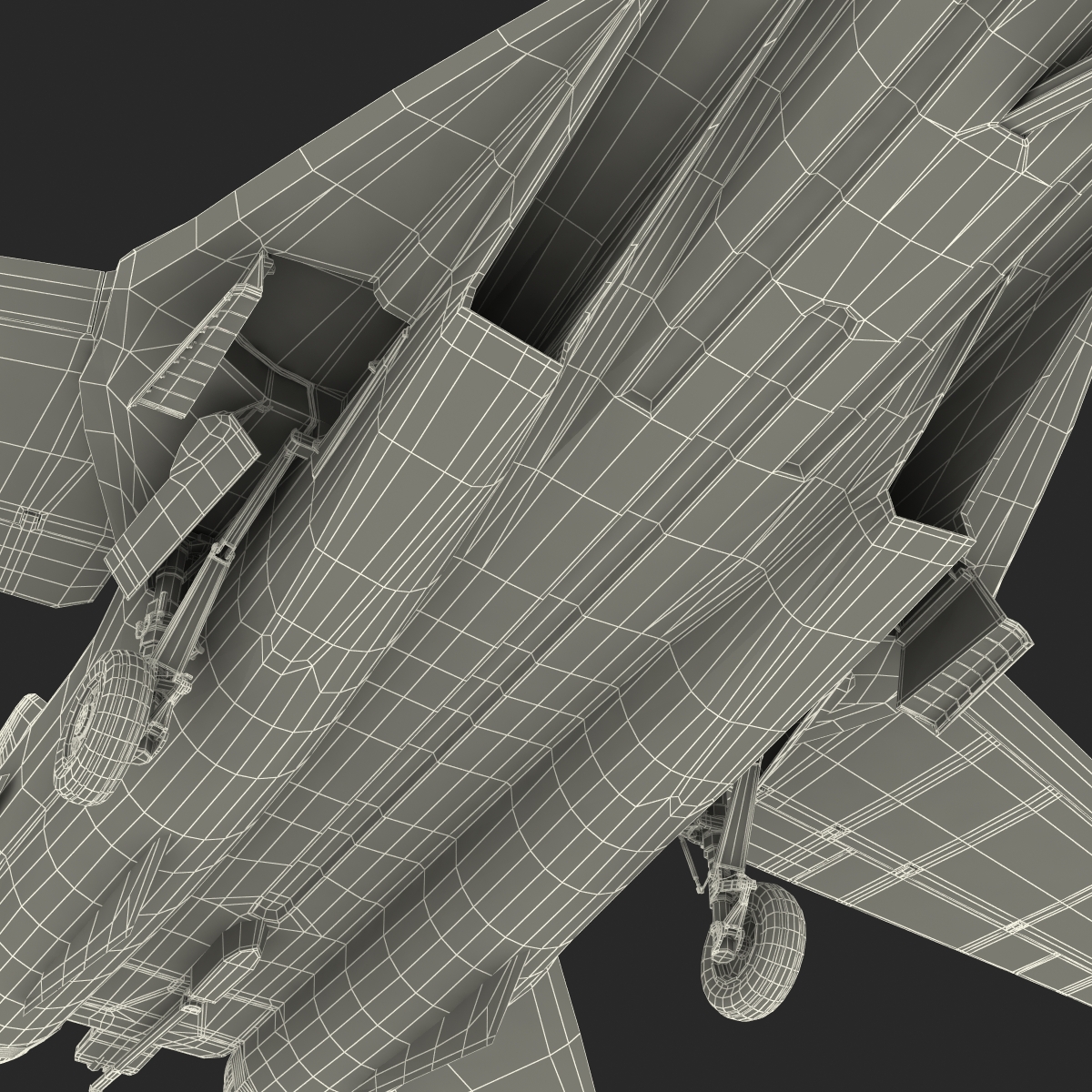 3D model F 14 Tomcat US Combat Aircraft