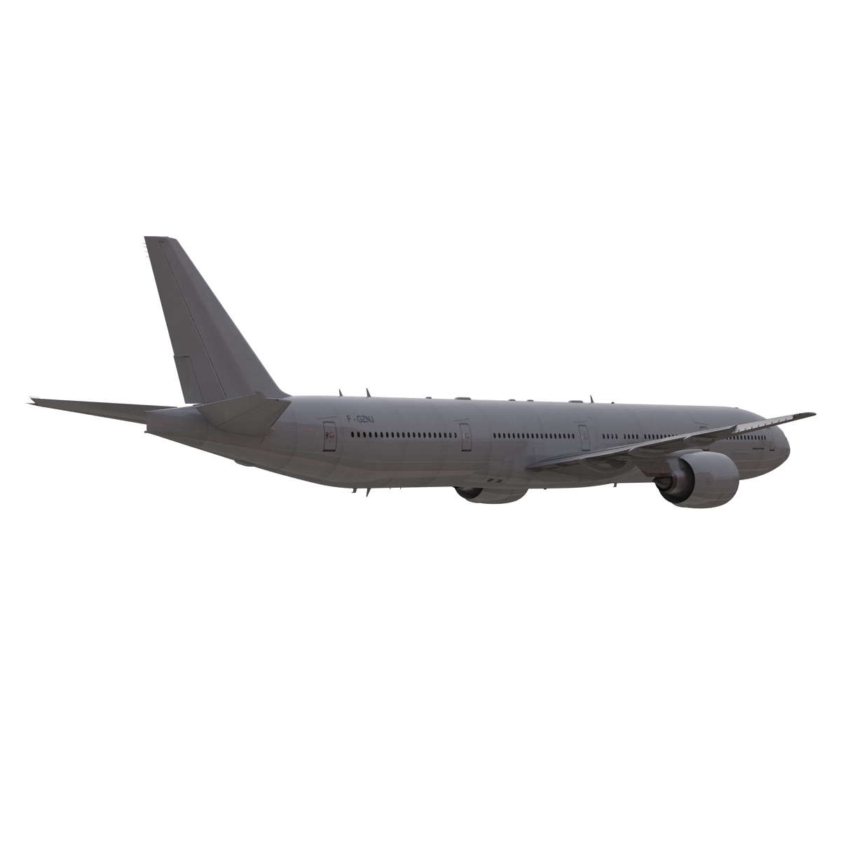 Boeing 777 300 Generic Rigged 3D model