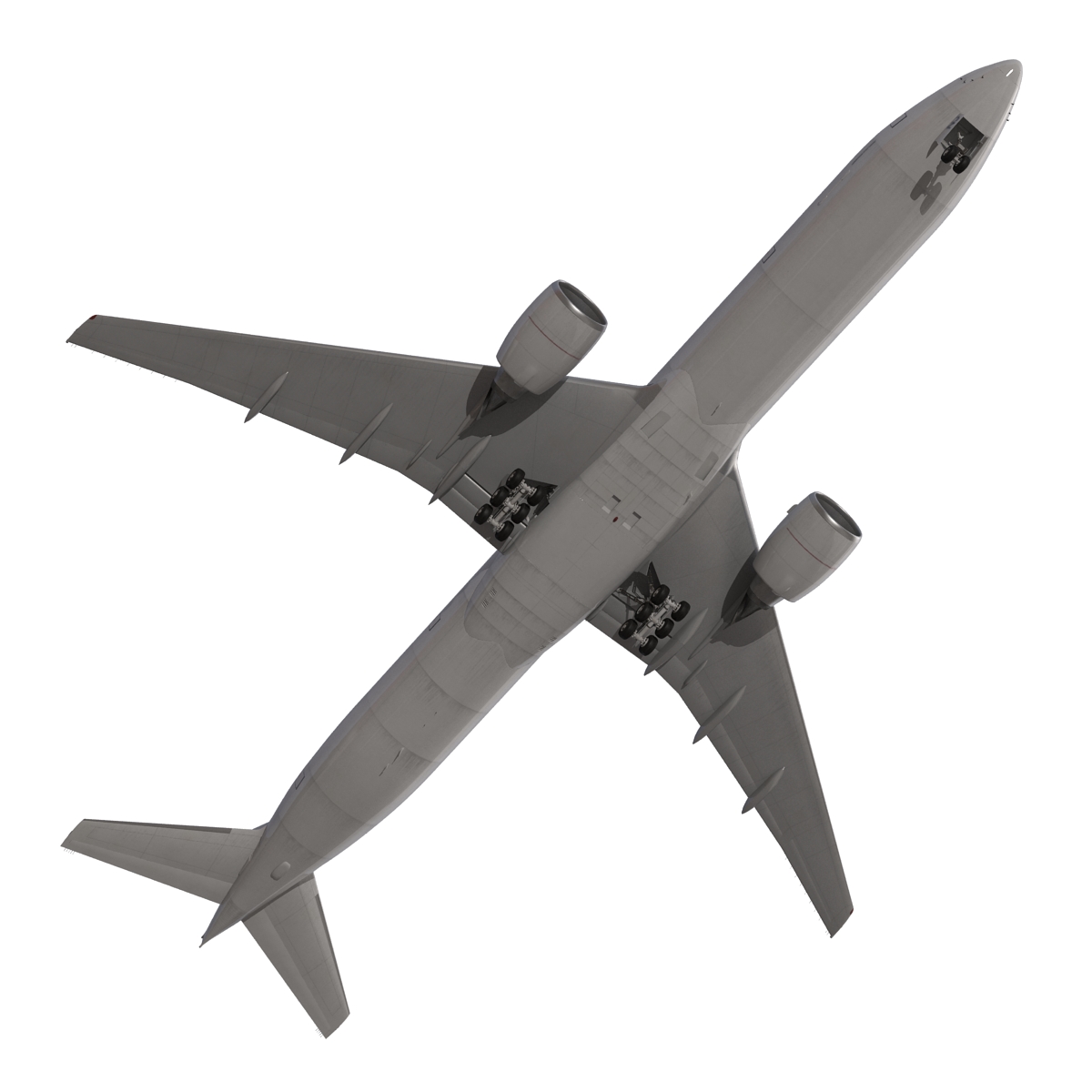 Boeing 777 300 Generic Rigged 3D model