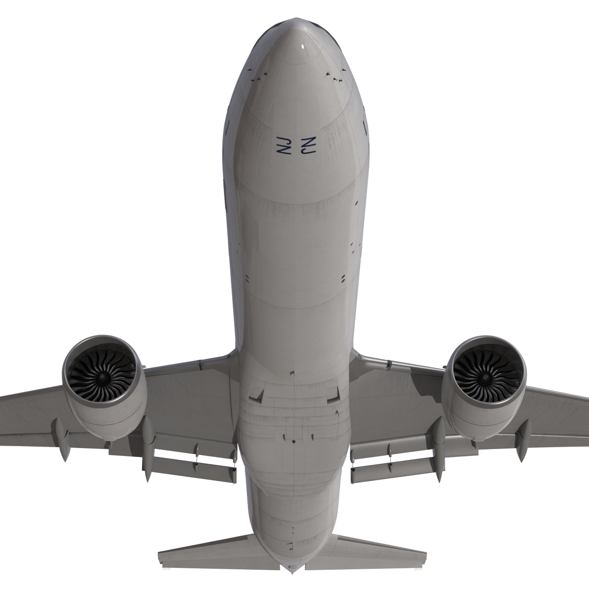 Boeing 777 300 Generic Rigged 3D model