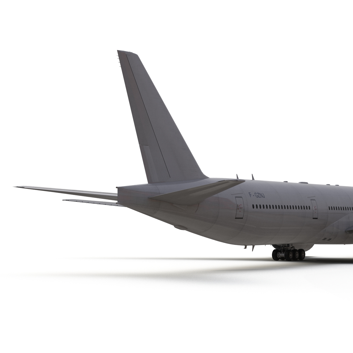 Boeing 777 300 Generic Rigged 3D model