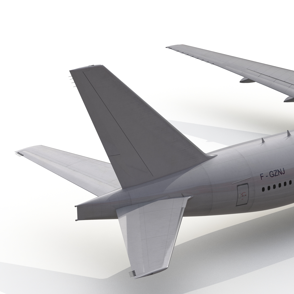 Boeing 777 300 Generic Rigged 3D model