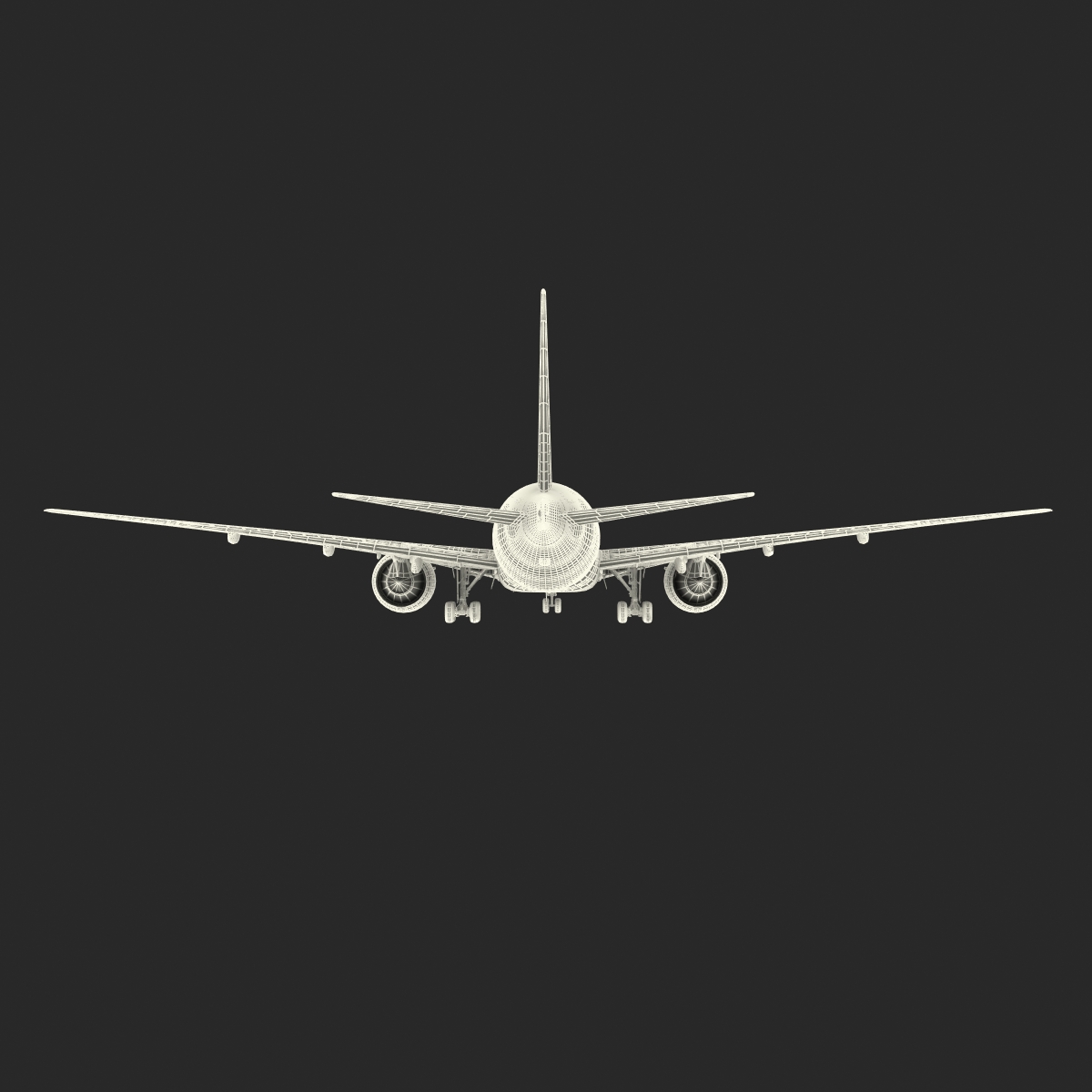 Boeing 777 300 Generic Rigged 3D model