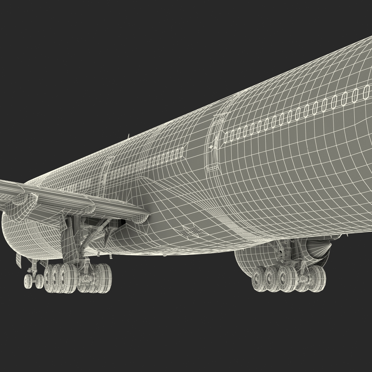 Boeing 777 300 Generic Rigged 3D model