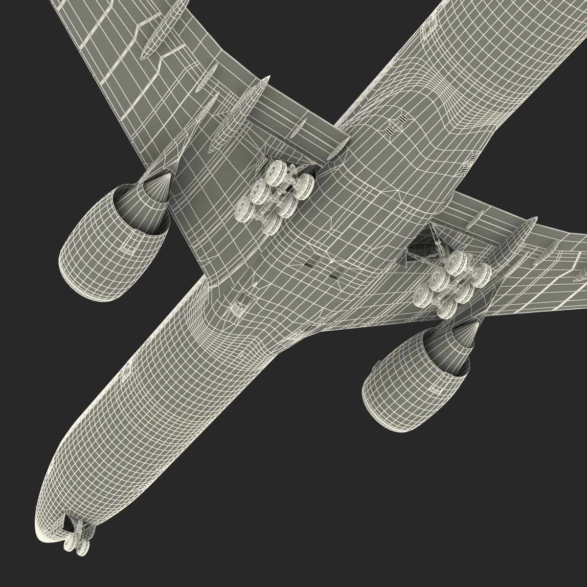 Boeing 777 300 Generic Rigged 3D model