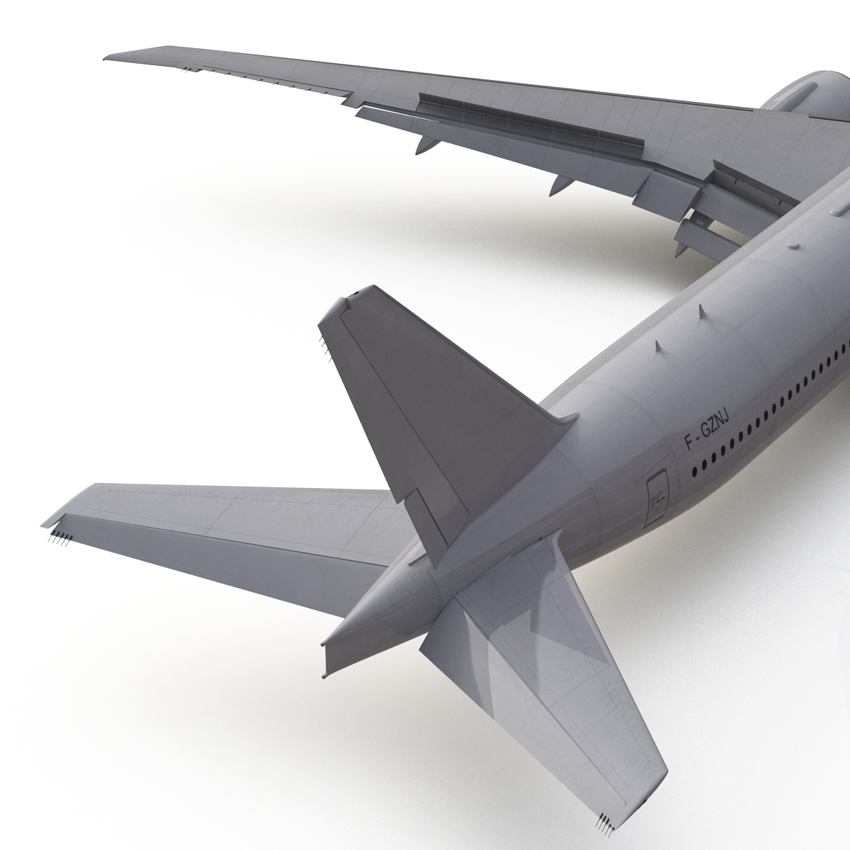 Boeing 777 300ER Generic 3D model