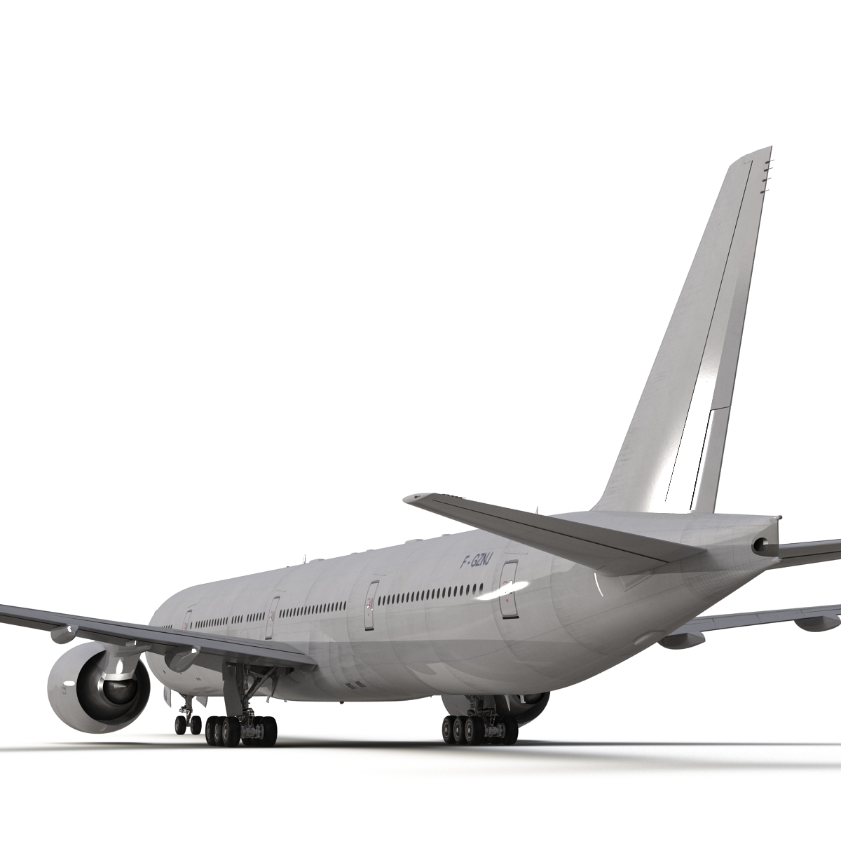 Boeing 777 300ER Generic 3D model