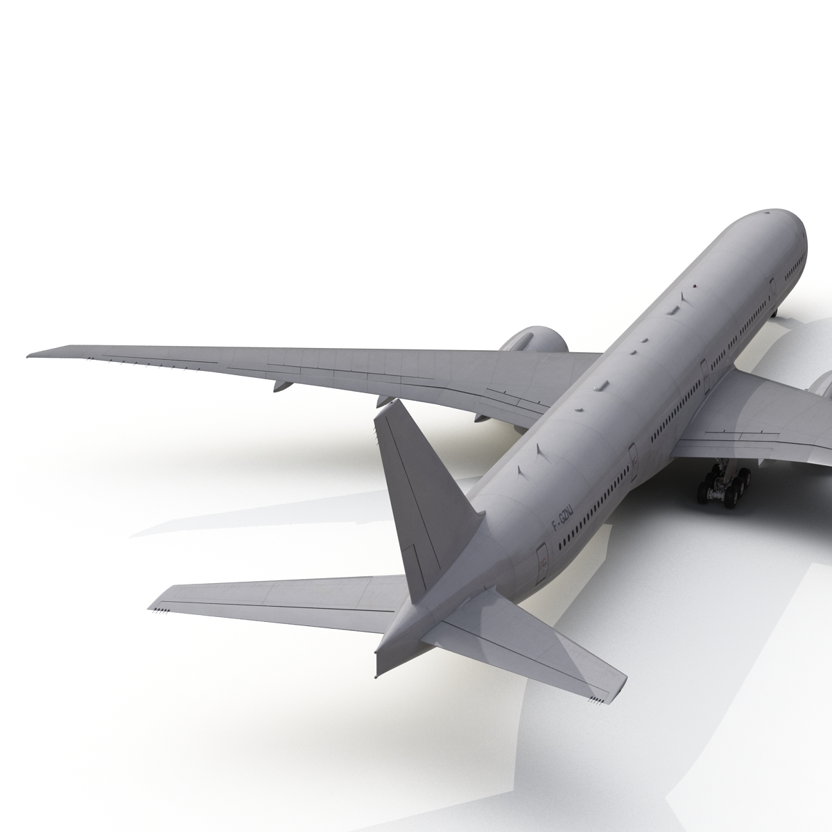 Boeing 777 300ER Generic 3D model