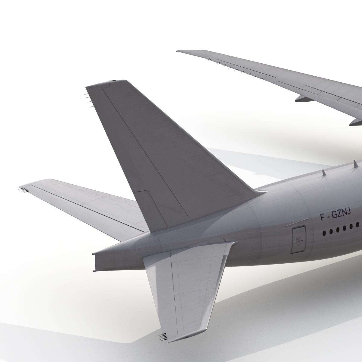 Boeing 777 300ER Generic 3D model