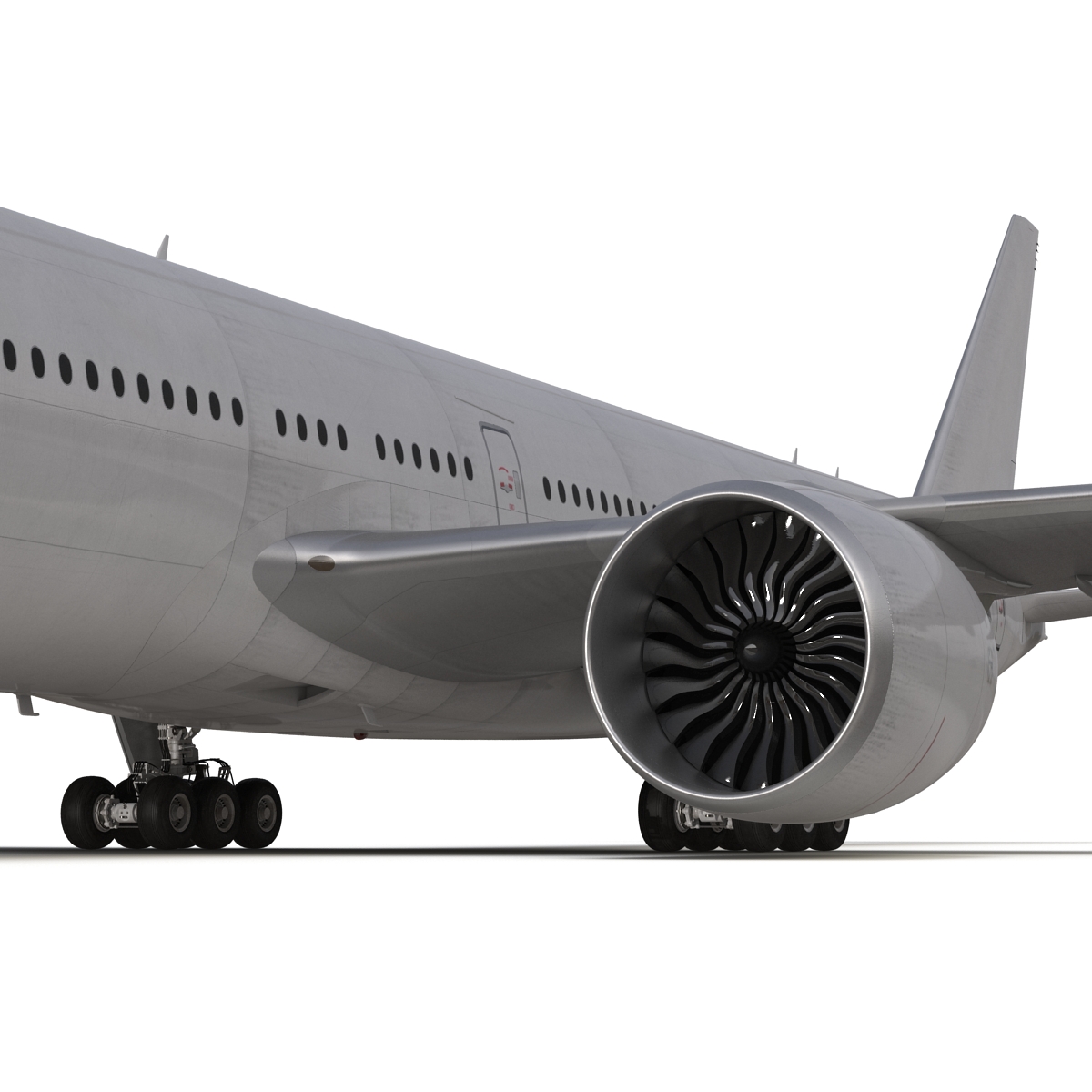 Boeing 777 300ER Generic 3D model