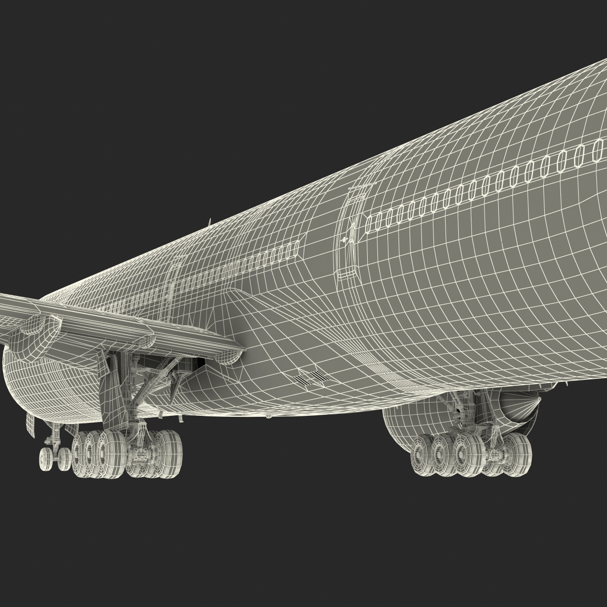 Boeing 777 300ER Generic 3D model