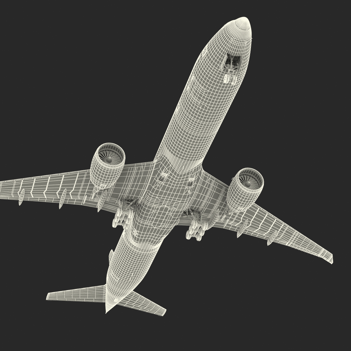 Boeing 777 300ER Generic 3D model