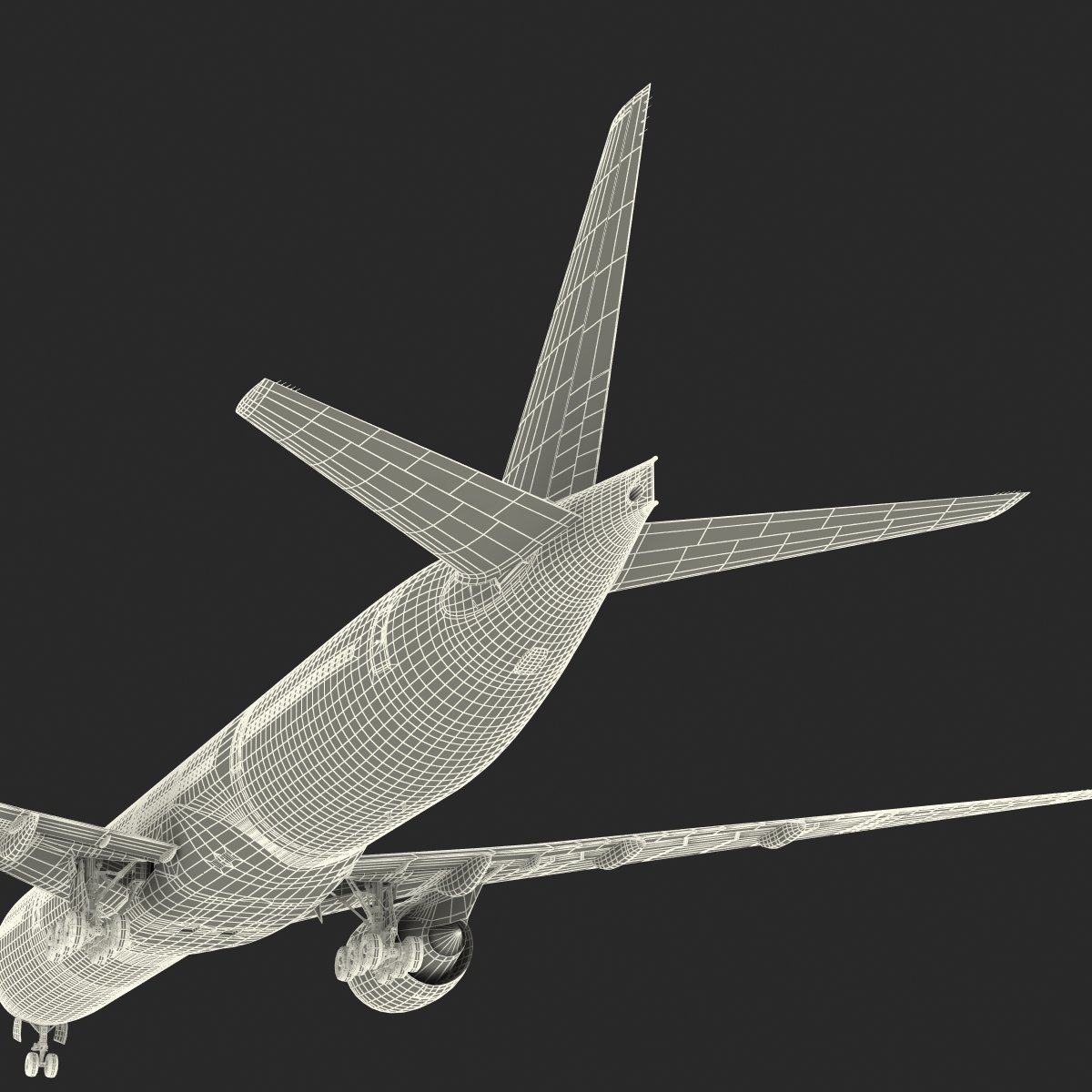 Boeing 777 300ER Generic 3D model