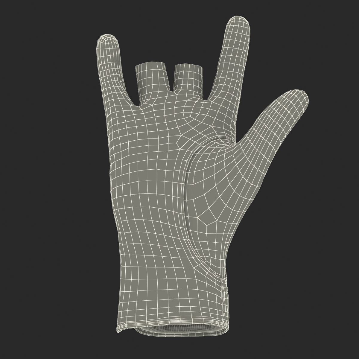 3D model Bowling Glove 2