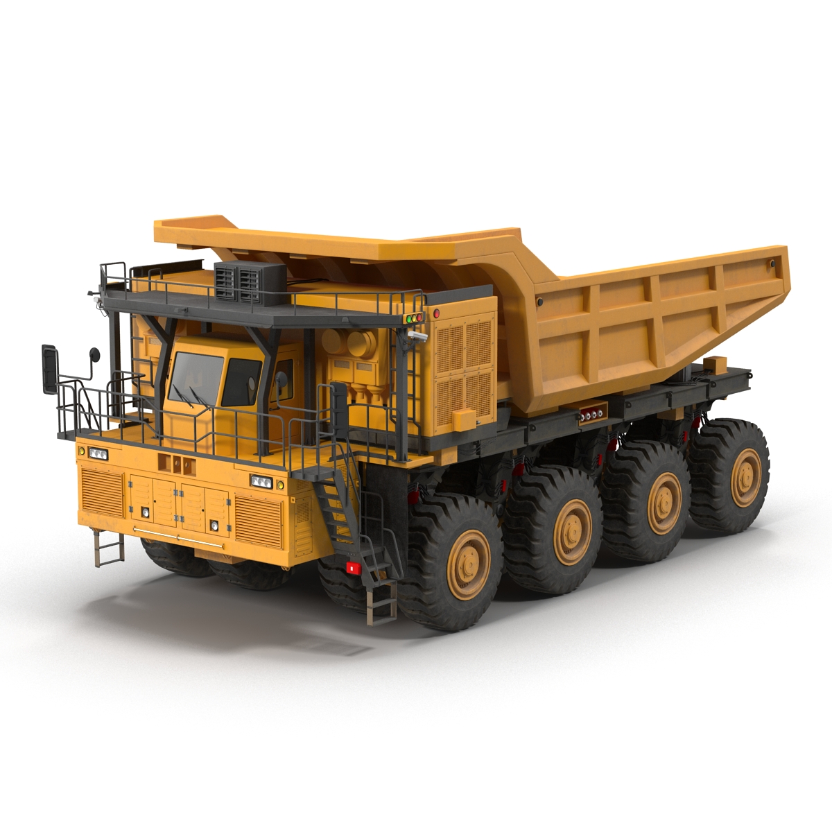 Mining Truck Rigged 3D model