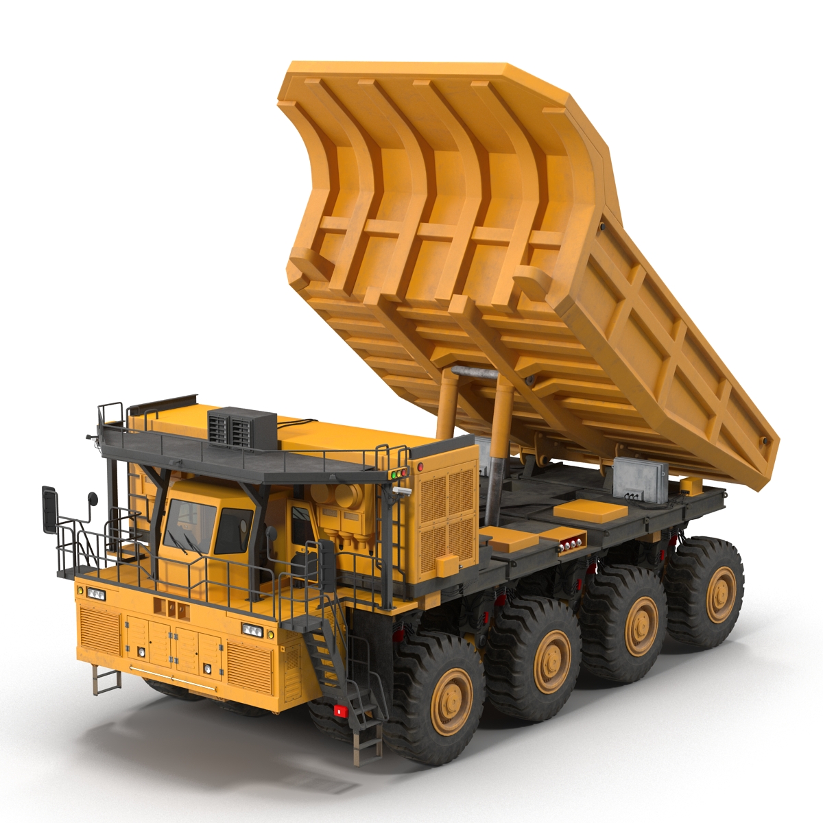 Mining Truck Rigged 3D model