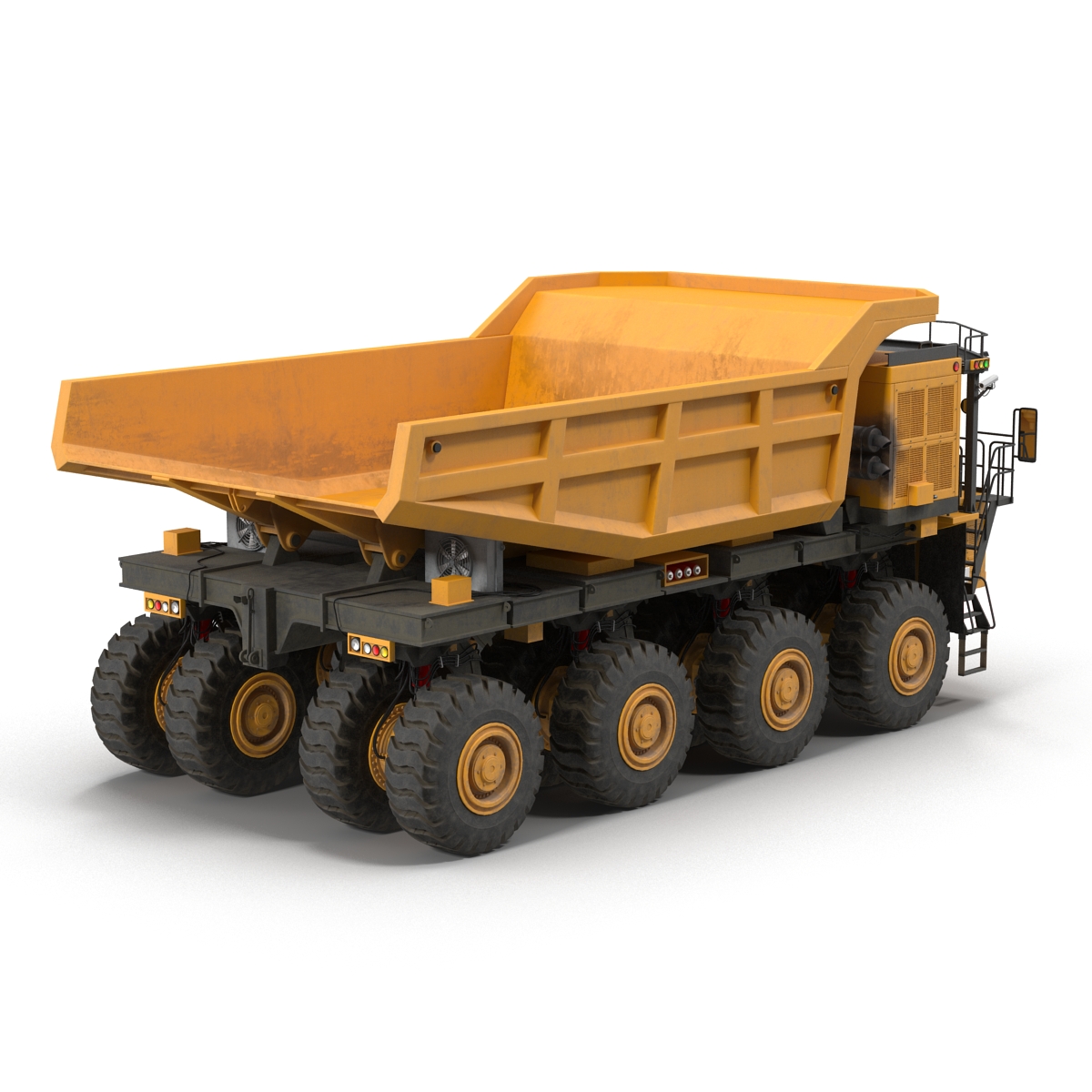 Mining Truck Rigged 3D model