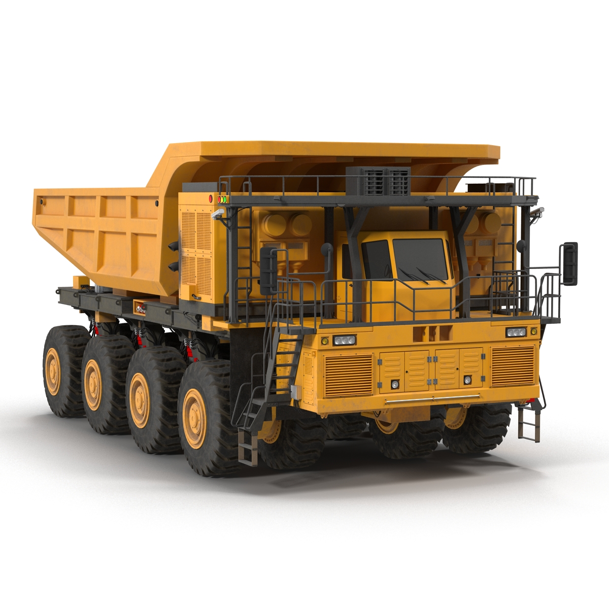 Mining Truck Rigged 3D model