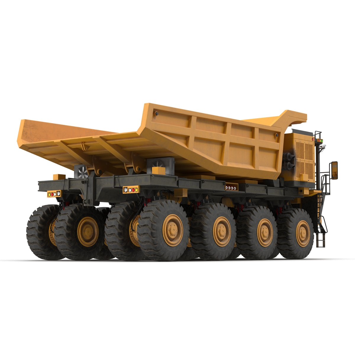 Mining Truck Rigged 3D model