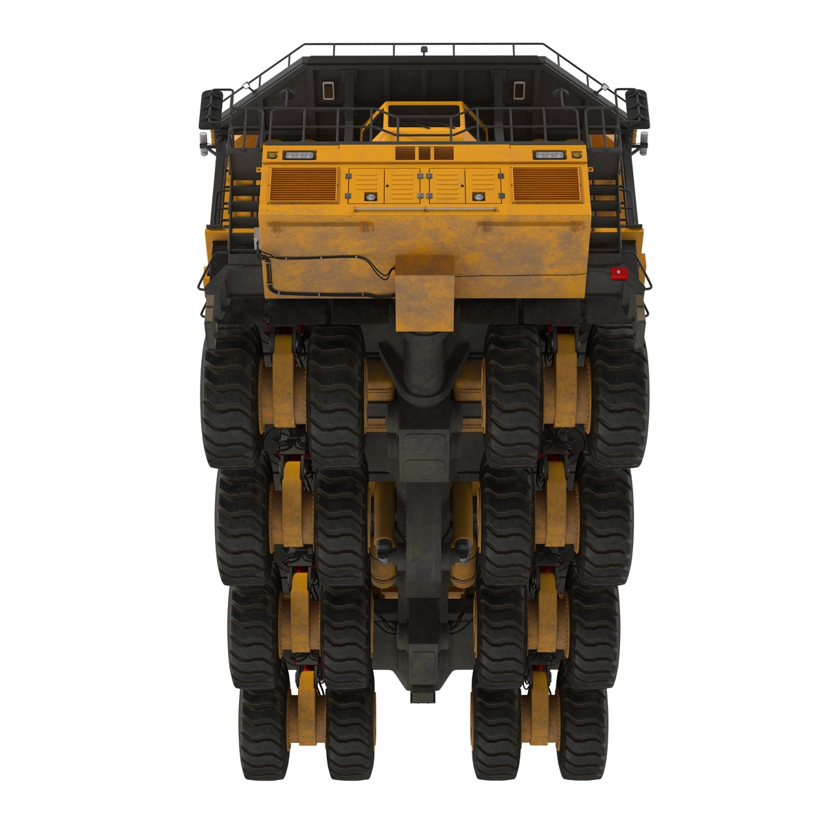 Mining Truck Rigged 3D model