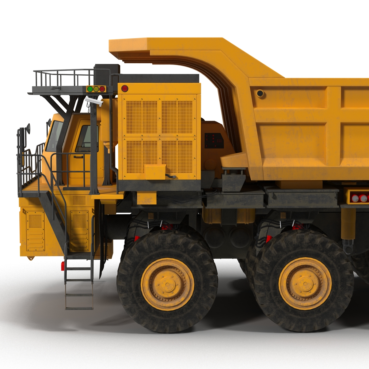 Mining Truck Rigged 3D model