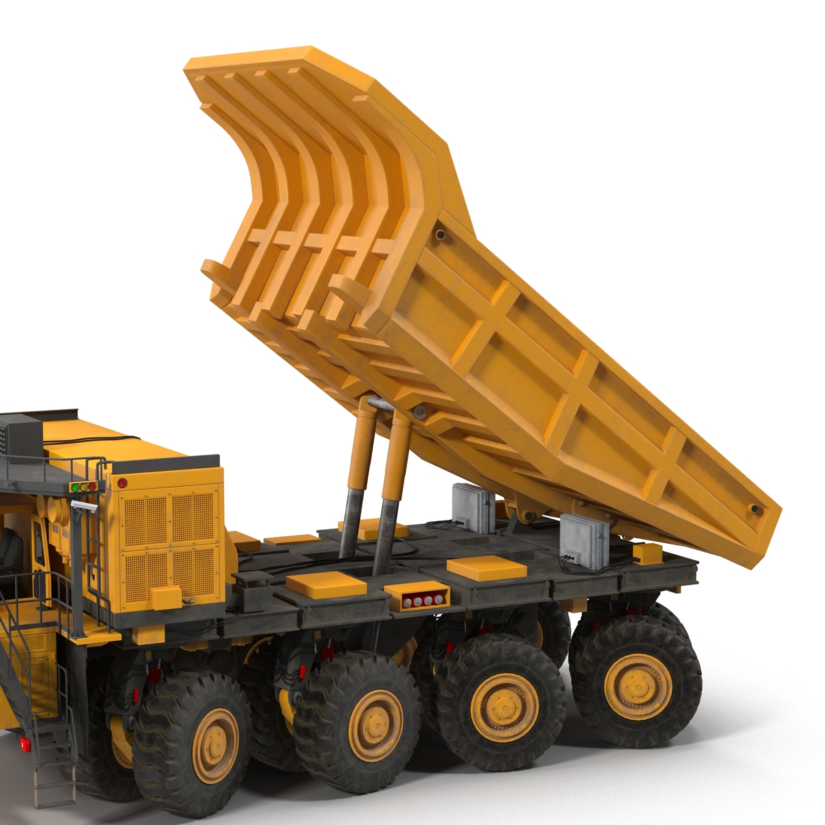 Mining Truck Rigged 3D model