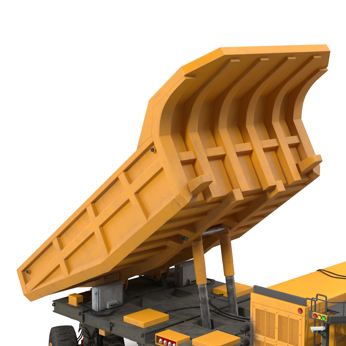 Mining Truck Rigged 3D model