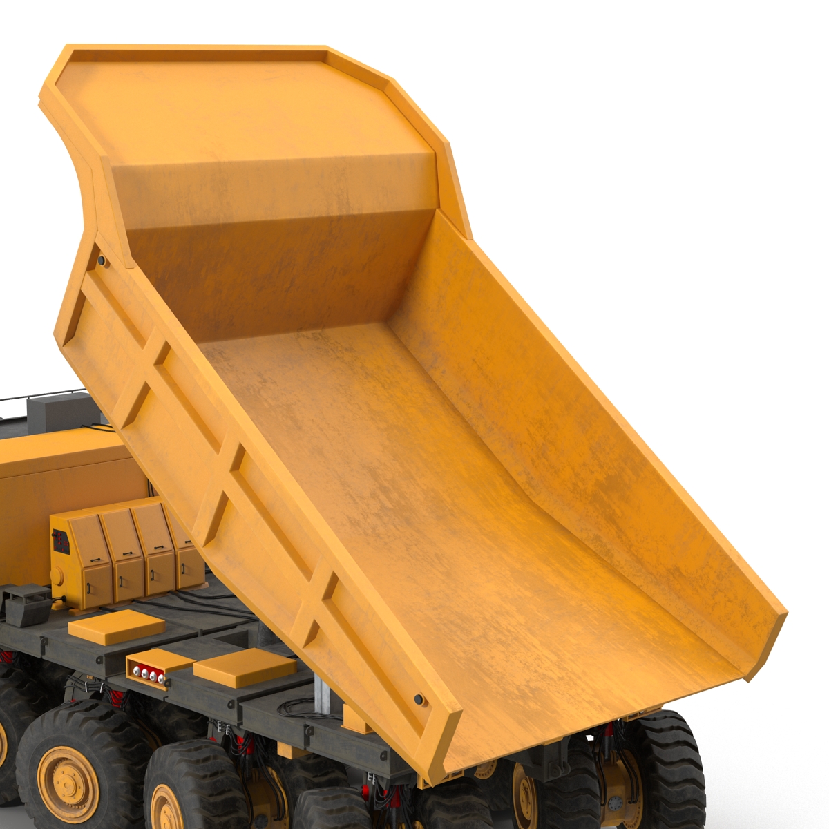 Mining Truck Rigged 3D model