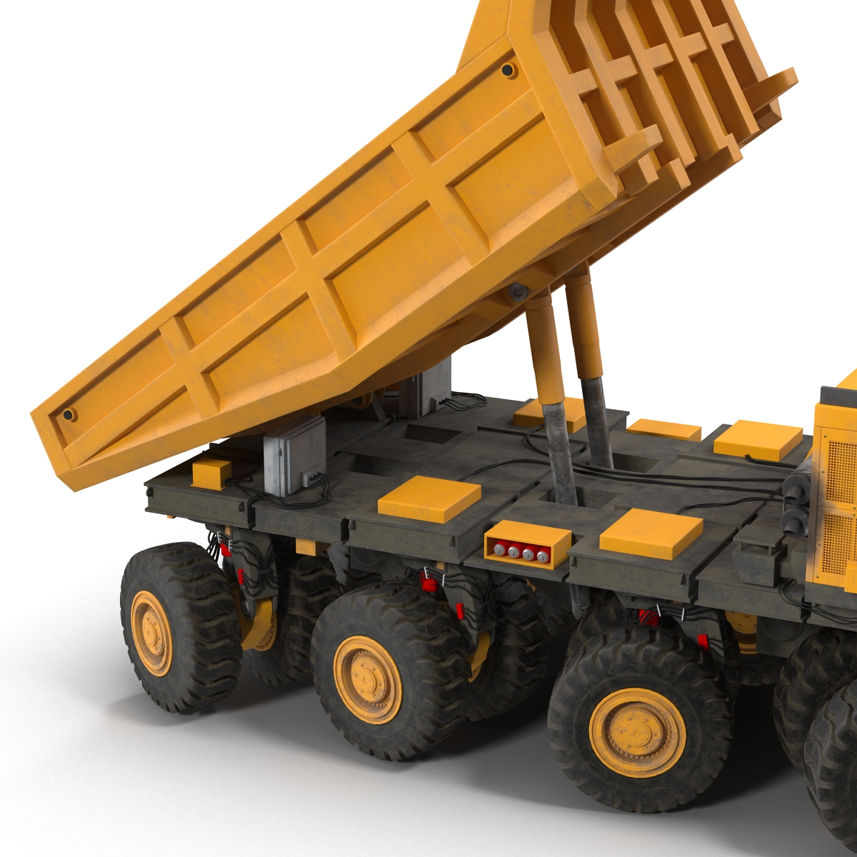 Mining Truck Rigged 3D model