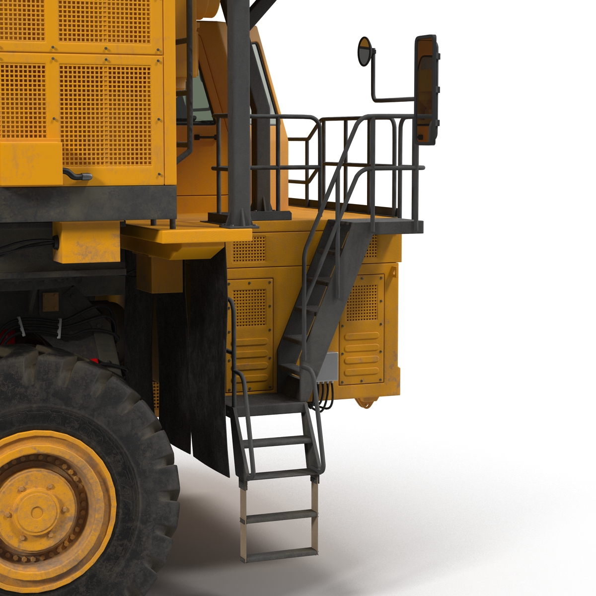 Mining Truck Rigged 3D model