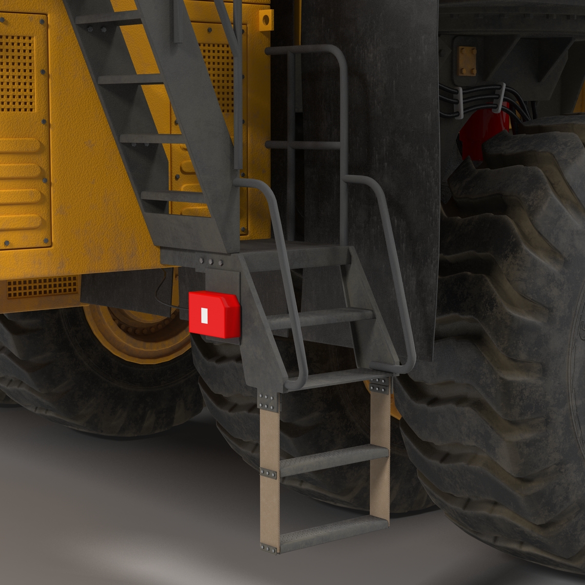 Mining Truck Rigged 3D model