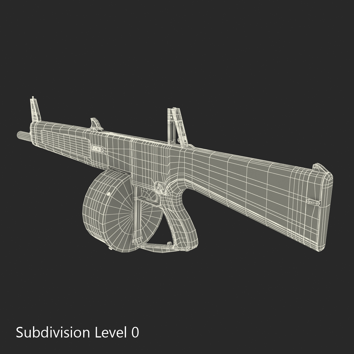 3D Auto Assault Shotgun AA 12 Round Drum Magazine