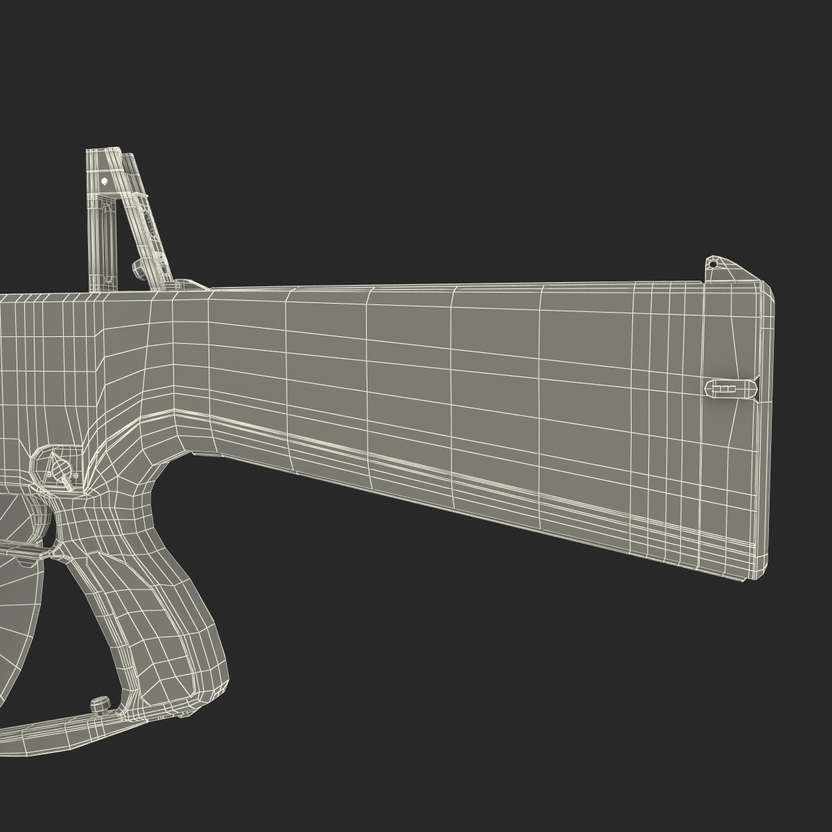 3D Auto Assault Shotgun AA 12 Round Drum Magazine