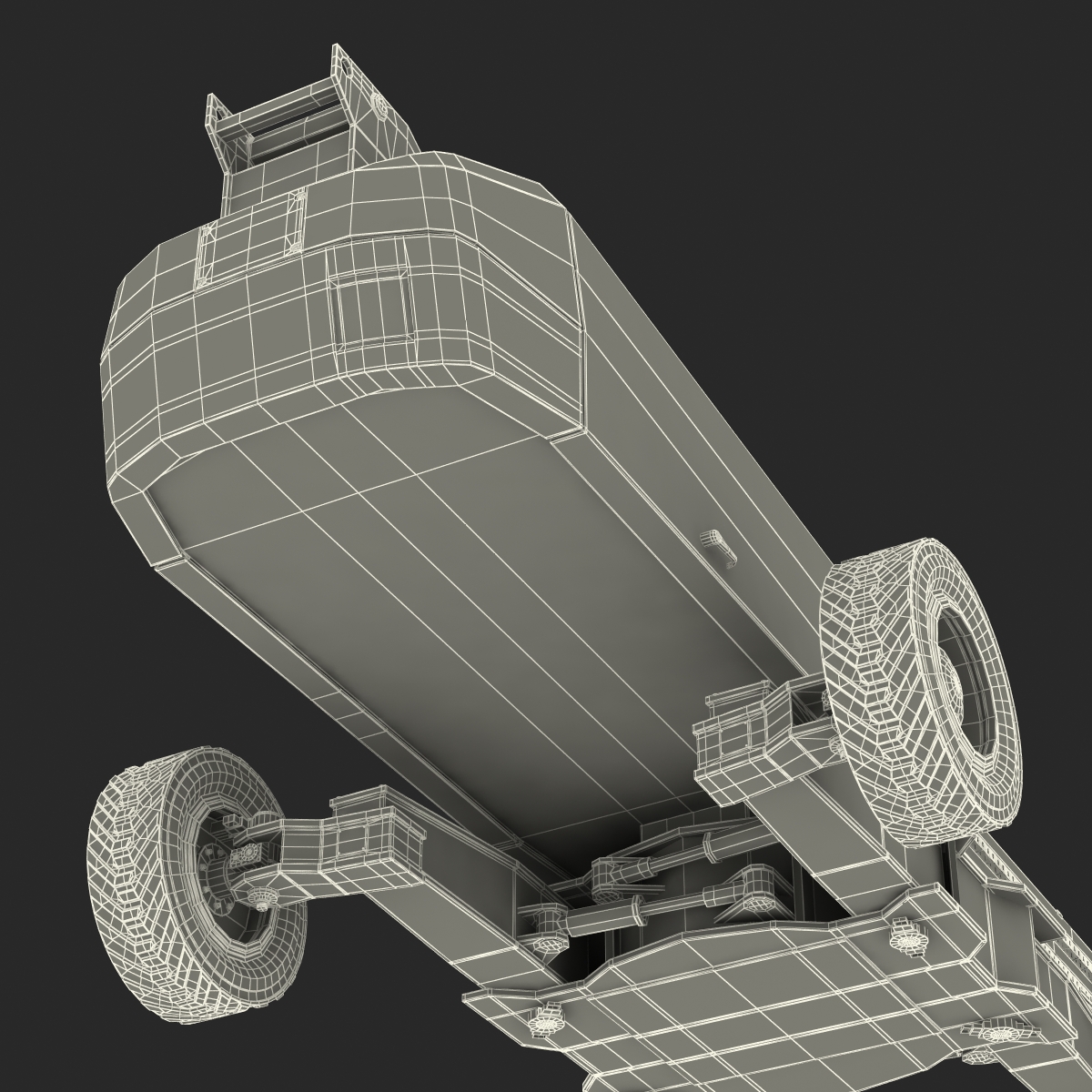 3D model Telescopic Boom Generic 4