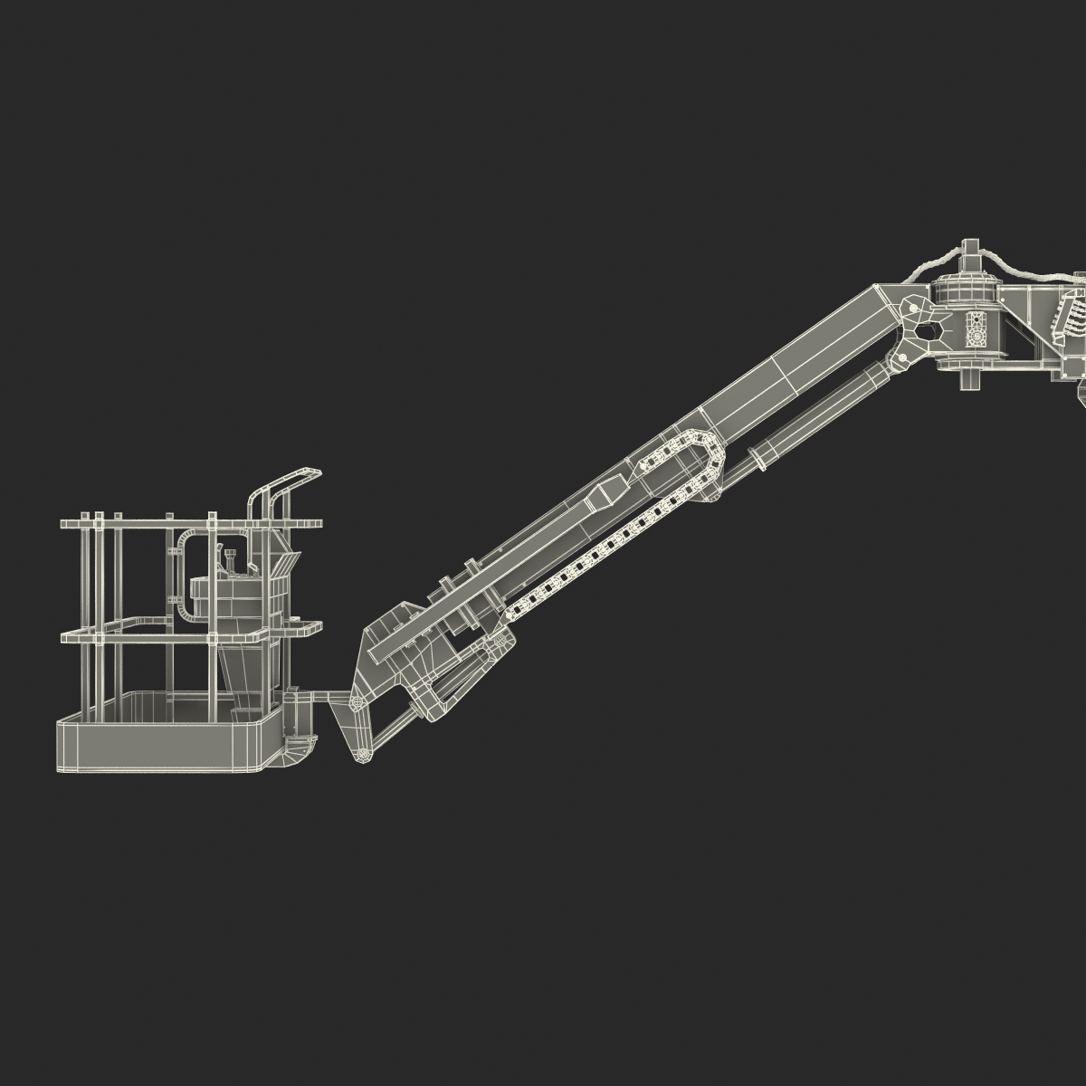 3D model Telescopic Boom Generic 4