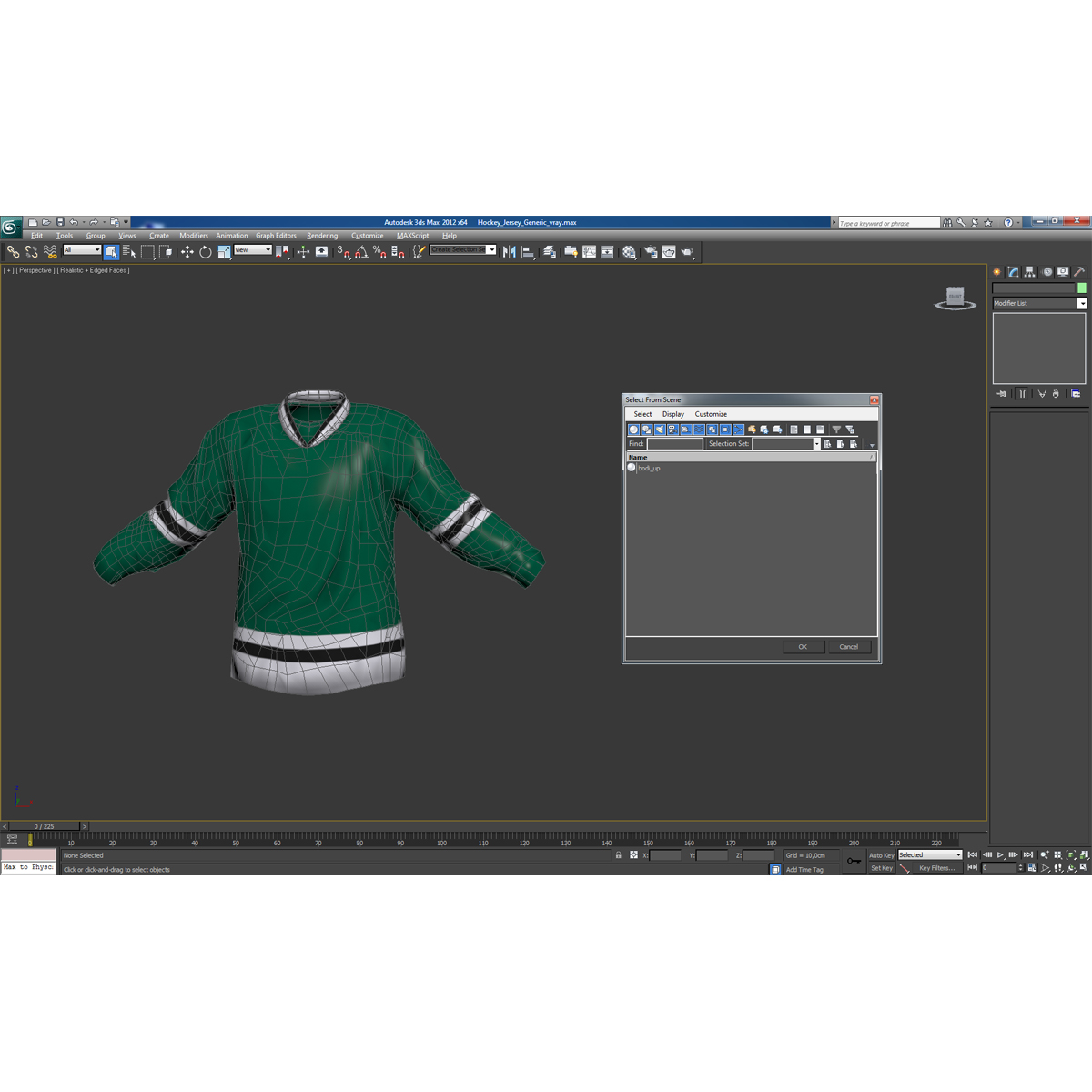 3D Hockey Jersey Generic