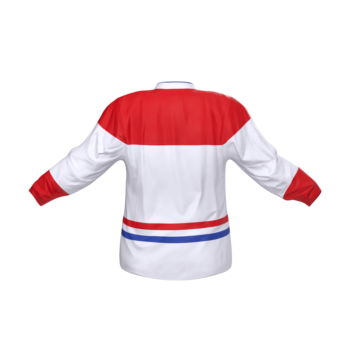 3D Hockey Jersey Generic 4 model