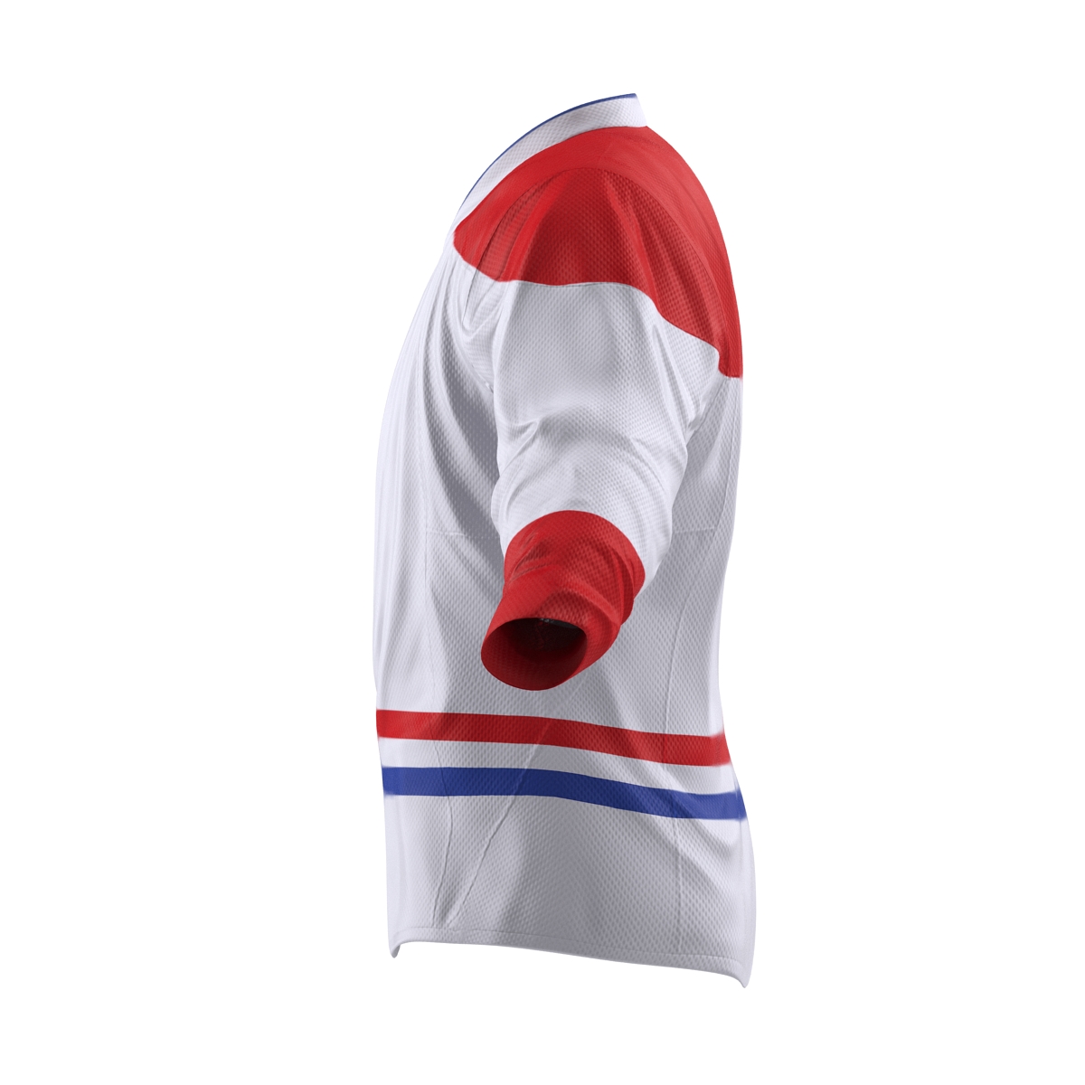 3D Hockey Jersey Generic 4 model