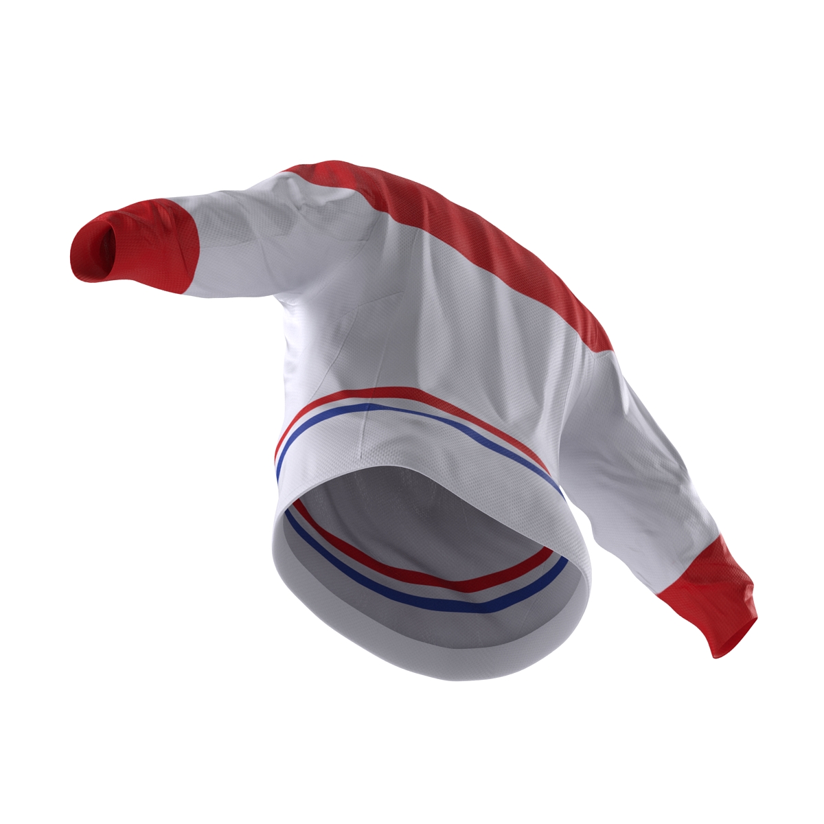 3D Hockey Jersey Generic 4 model