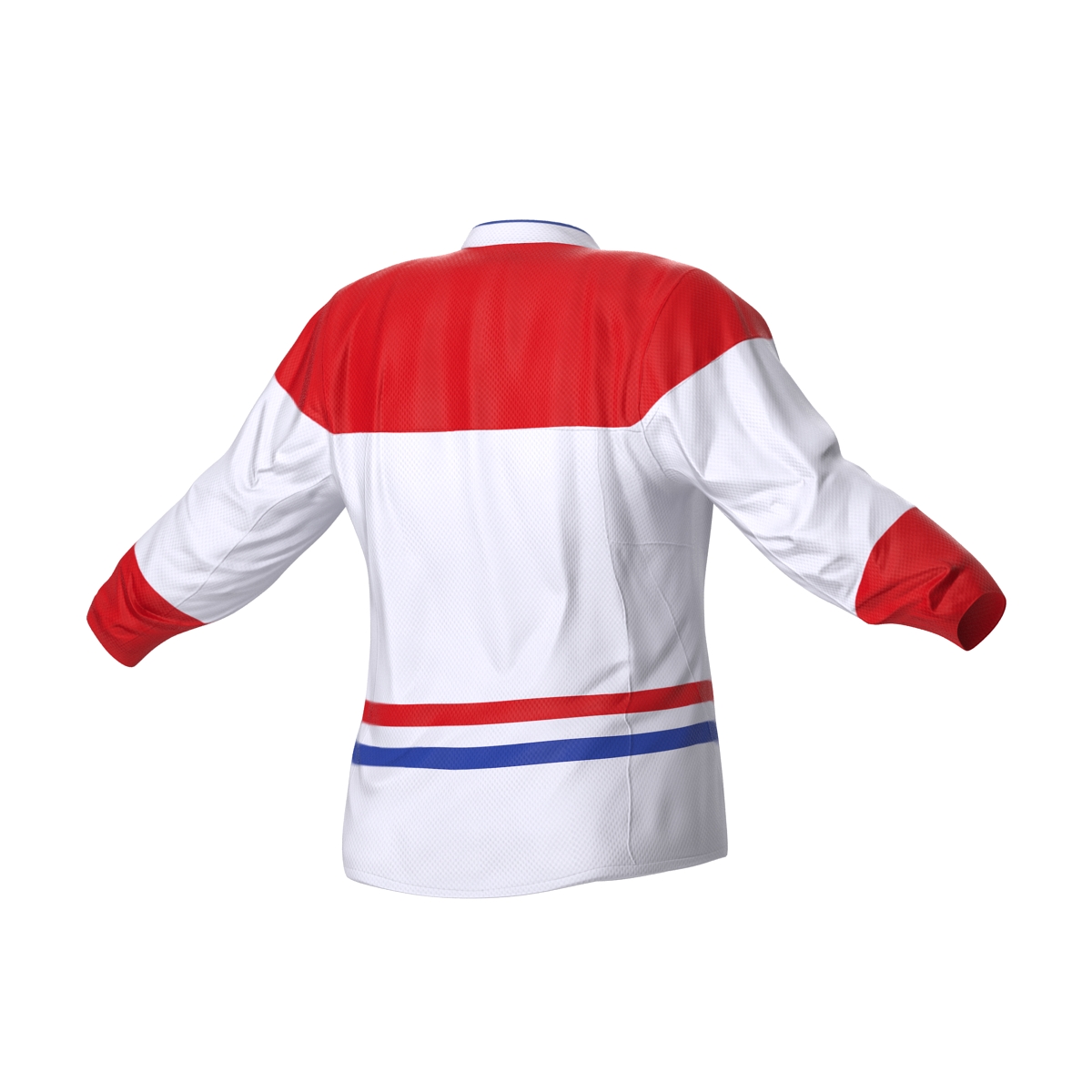 3D Hockey Jersey Generic 4 model