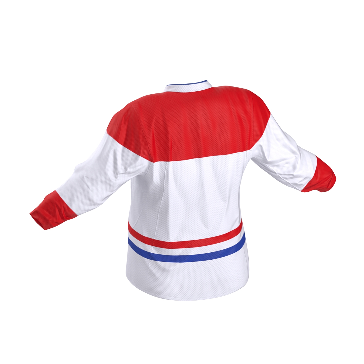 3D Hockey Jersey Generic 4 model